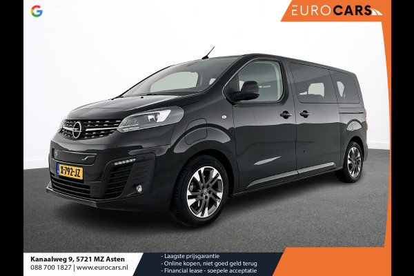 Opel Vivaro-e Combi e-Zafira L2H1 75 kWh 8 persoons Navigatie Airco Dab Camera 360 Cruise control Lichtmetalen velgen Stoelverwarming