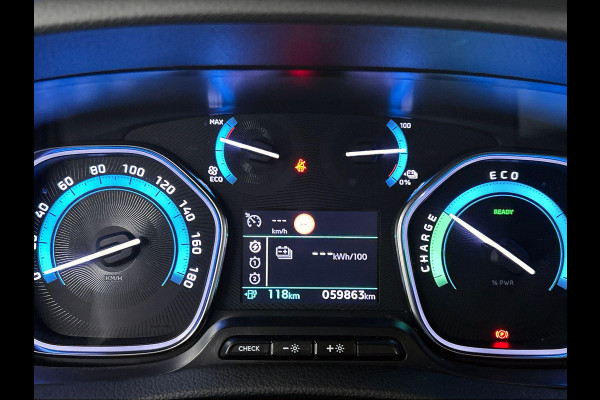 Opel Vivaro-e Combi e-Zafira L2H1 75 kWh 8 persoons Navigatie Airco Dab Camera 360 Cruise control Lichtmetalen velgen Stoelverwarming