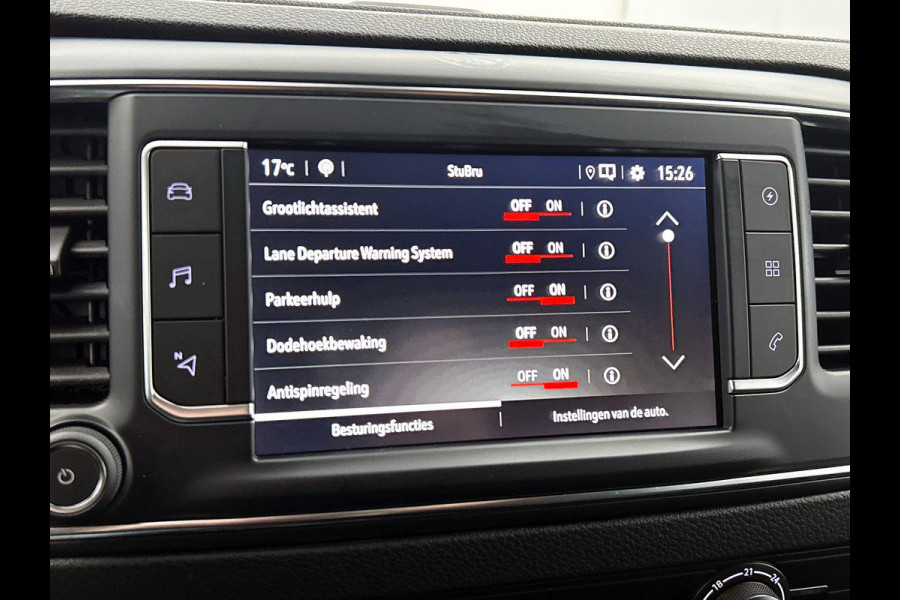 Opel Vivaro-e Combi e-Zafira L2H1 75 kWh 8 persoons Navigatie Airco Dab Camera 360 Cruise control Lichtmetalen velgen Stoelverwarming