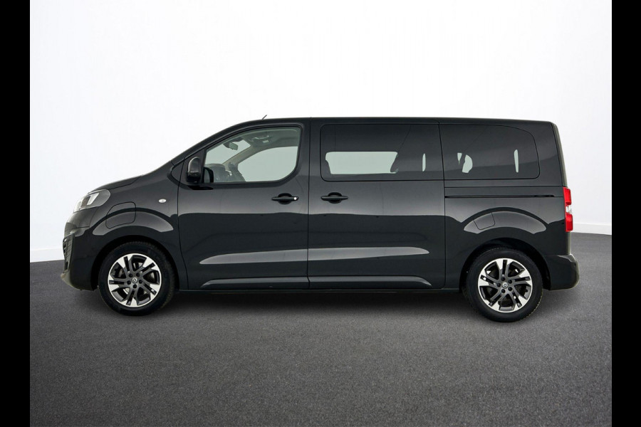Opel Vivaro-e Combi e-Zafira L2H1 75 kWh 8 persoons Navigatie Airco Dab Camera 360 Cruise control Lichtmetalen velgen Stoelverwarming