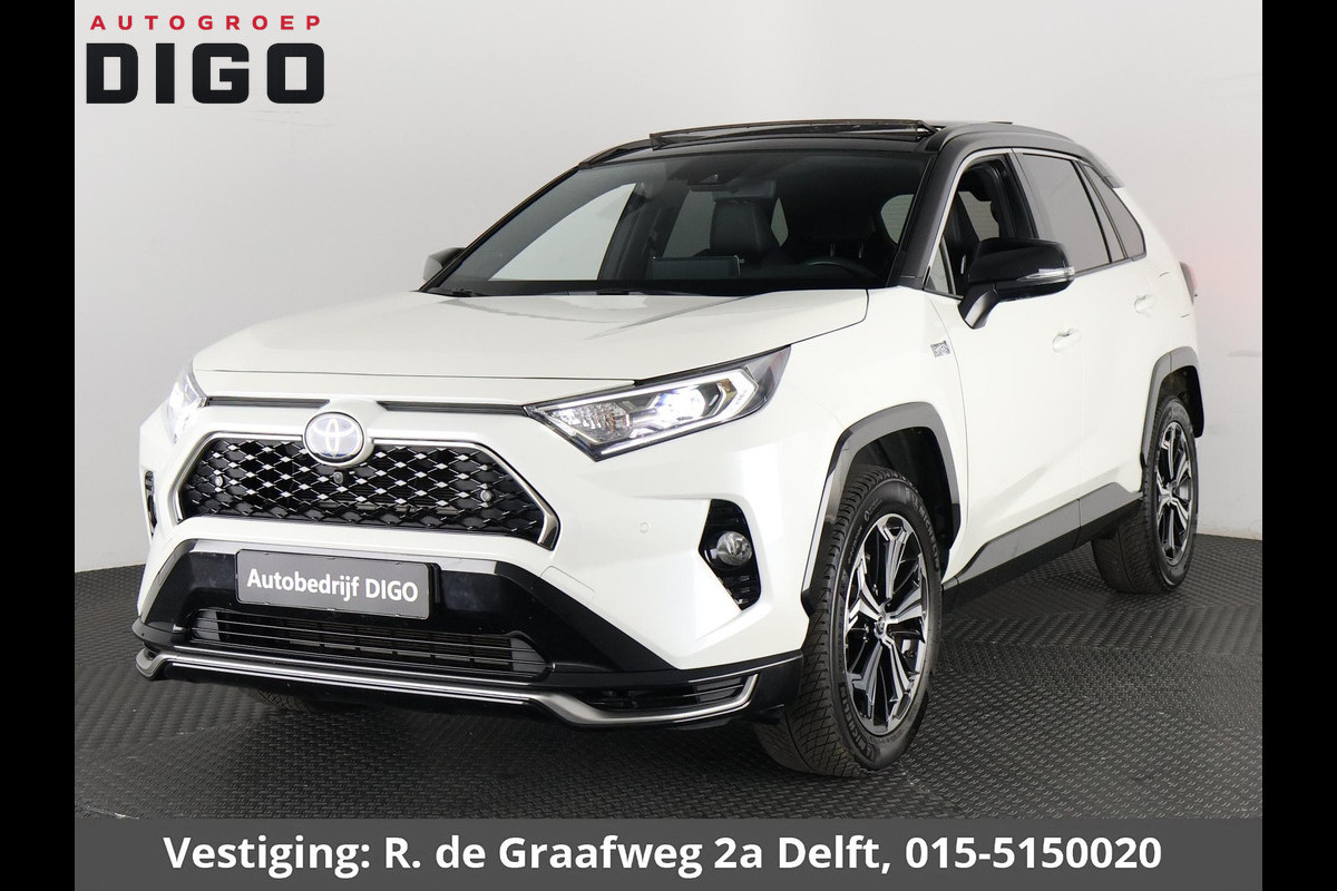 Toyota RAV4 2.5 Plug-in Hybrid AWD Bi-Tone Plus | 1500 KG trekgewicht | JBL Audio | Stoelverwarming & ventilatie | Memory Seats | Schuif-/Kanteldak | Navigatie