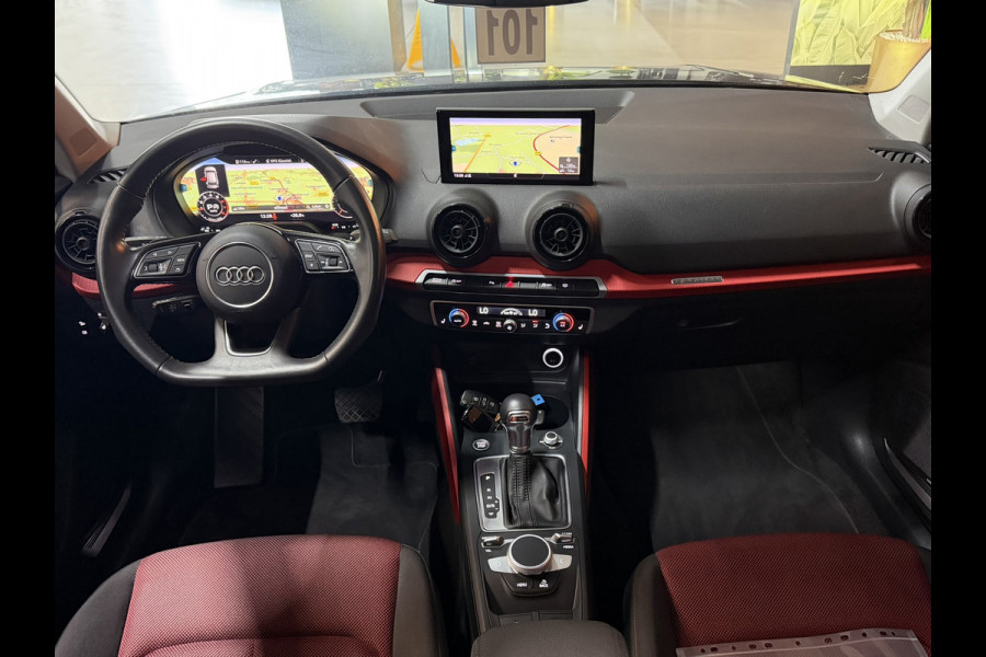Audi Q2 2.0 TFSI Quattro Sport|Black on Black|Groot Navi|B&O|Pano|Virtual Cockpit|Dodehoek|Afneembare Trekhaak|Keyless|Rijklaar