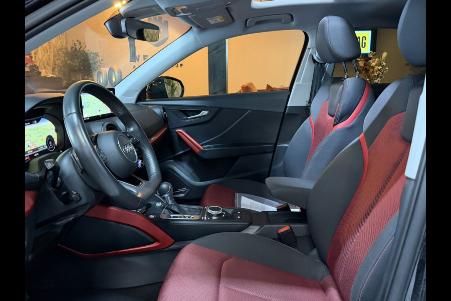Audi Q2 2.0 TFSI Quattro Sport|Black on Black|Groot Navi|B&O|Pano|Virtual Cockpit|Dodehoek|Afneembare Trekhaak|Keyless|Rijklaar