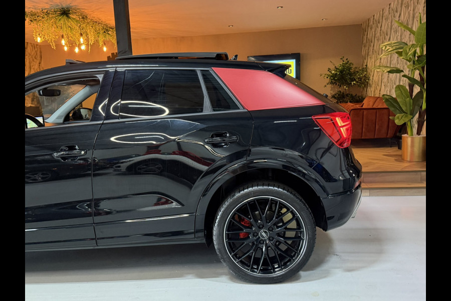 Audi Q2 2.0 TFSI Quattro Sport|Black on Black|Groot Navi|B&O|Pano|Virtual Cockpit|Dodehoek|Afneembare Trekhaak|Keyless|Rijklaar