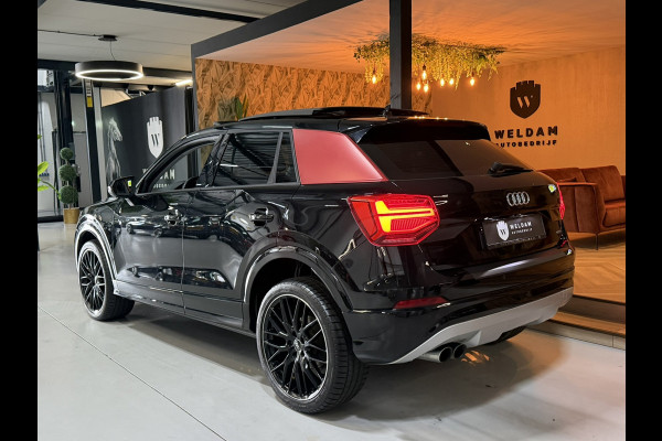 Audi Q2 2.0 TFSI Quattro Sport|Black on Black|Groot Navi|B&O|Pano|Virtual Cockpit|Dodehoek|Afneembare Trekhaak|Keyless|Rijklaar