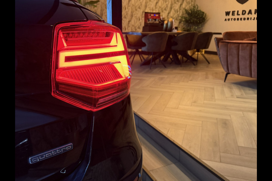 Audi Q2 2.0 TFSI Quattro Sport|Black on Black|Groot Navi|B&O|Pano|Virtual Cockpit|Dodehoek|Afneembare Trekhaak|Keyless|Rijklaar