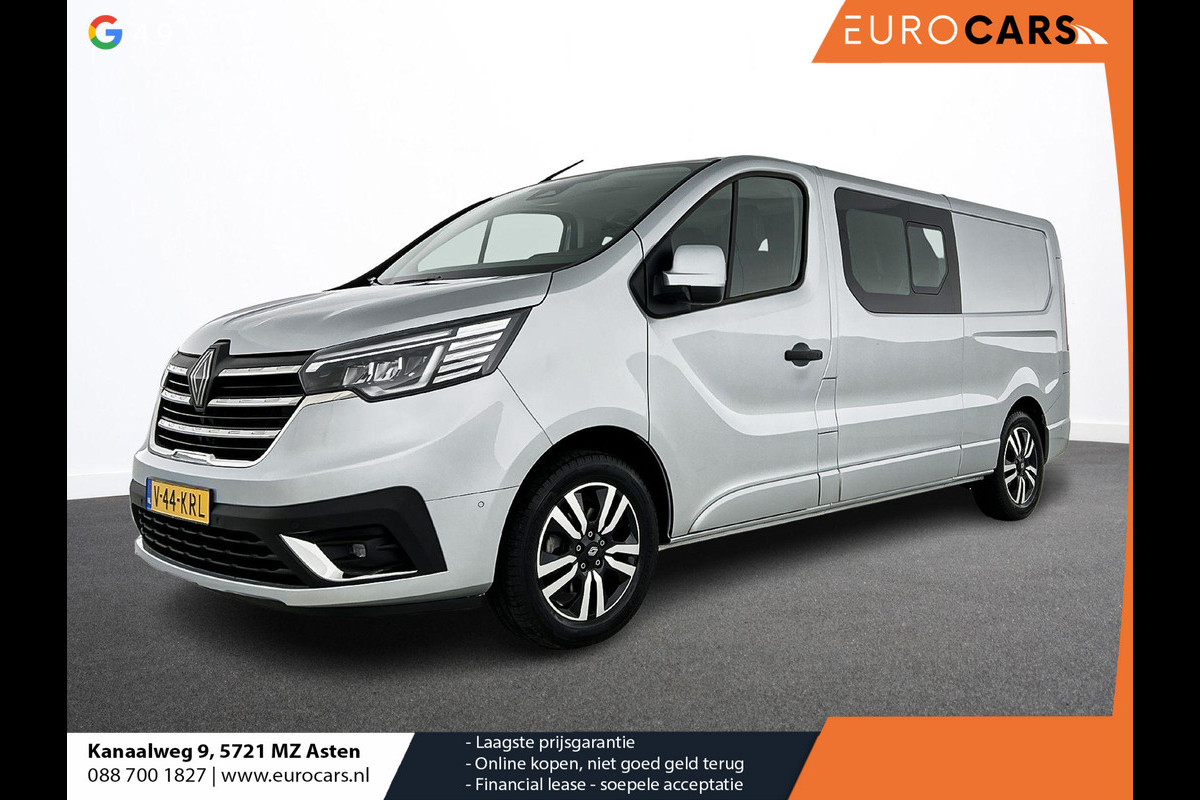 Renault Trafic 2.0 Blue dC1 150PK L2H1 Dubbele Cabine Automaat Navigatie Airco Betimmering Trekhaak Camera Parkeer sensoren  Dab
