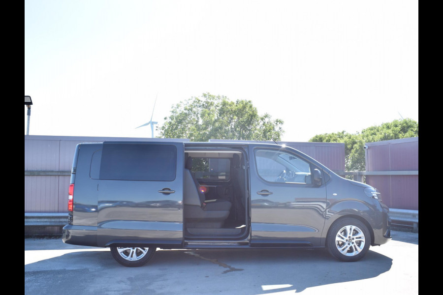 Opel Vivaro Electric 75 kWh Dubbele Cabine | tot 8 jaar garantie | 2x schuifdeur | Dynamic Comfort NAV Pakket | Comfort Pakket |  Exterieur pakket | Winterpakket | Betimmering | LM velgen | Rijklaarprijs