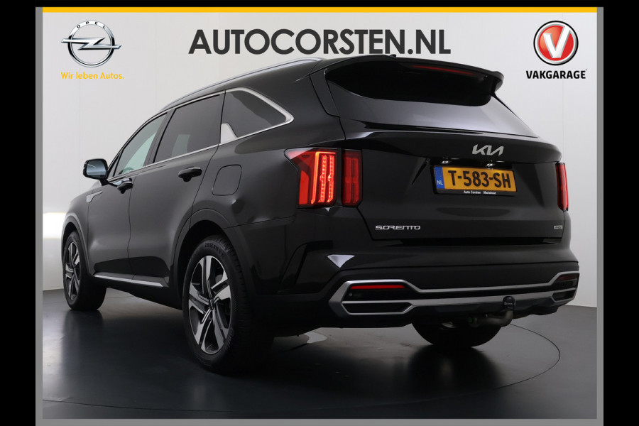 Kia Sorento 1.6T-GDI 265PK 4WD Plugin Hybrid DynamicPlusLine 7-Persoons Panoramadak Leder Trekhaak Adap.Cruise Bose® Stoel+Stuur+Achterbankv Apple Carplay Android Auto DAB Lmv Privacy Glas Led Elek.Stoelen Elek.Achterklep Fabrieksgarantie tot 24-8-2030/150.000KM 1e Eigenaar Dealeronderhouden 1.500KG Trekgewicht Origineel Nederlandse Auto