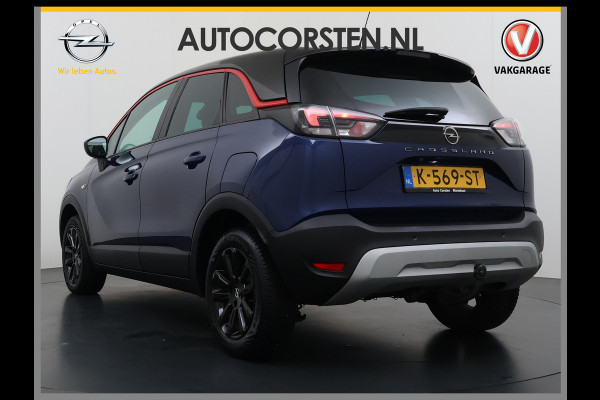 Opel Crossland 1.2 Turbo GS Line Navi 360°Camera Trekhaak AGR-Comfort Stoel Android Auto Apple Carplay Cruise Control Airco Pdc Stoel+Stuur+Voorruitverwarming Led Lmv 16" Pivacy Glas Isofix DAB 1e Eigenaar Dealeronderhouden Origineel Nederlandse Auto