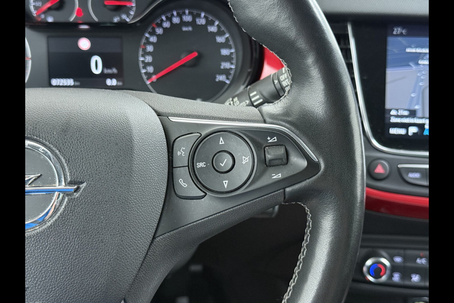 Opel Crossland 1.2 Turbo GS Line Navi 360°Camera Trekhaak AGR-Comfort Stoel Android Auto Apple Carplay Cruise Control Airco Pdc Stoel+Stuur+Voorruitverwarming Led Lmv 16" Pivacy Glas Isofix DAB 1e Eigenaar Dealeronderhouden Origineel Nederlandse Auto