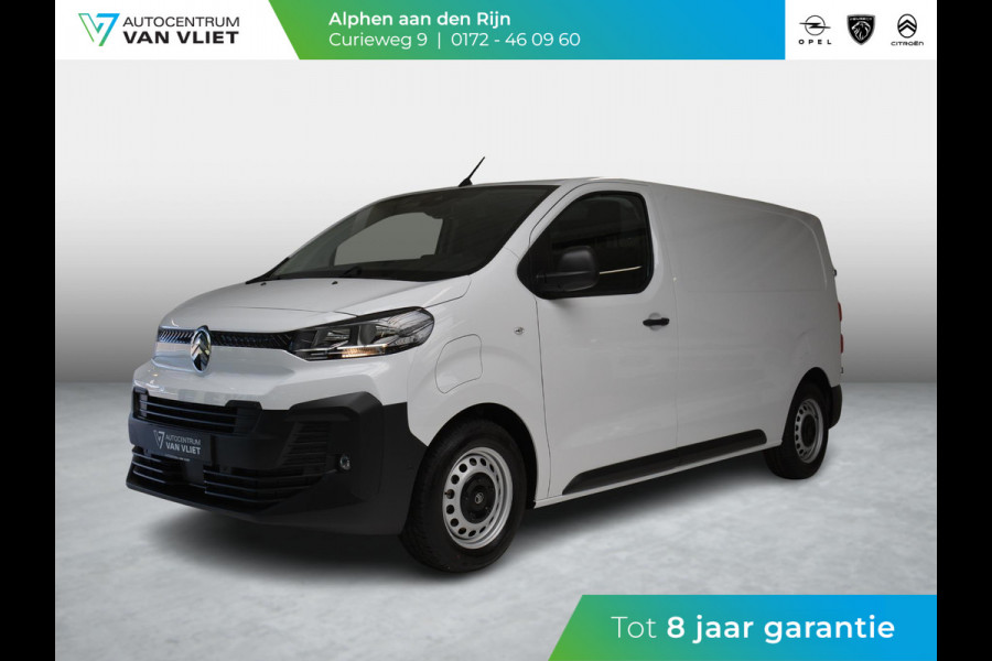 Citroën ë-Jumpy L2 75 kWh | tot 8 jaar garantie | Camera | Navigatie incl. Apple Carplay | Dodehoek detectie | Parkeersensoren voor & achter | Laadruimtebetimmering