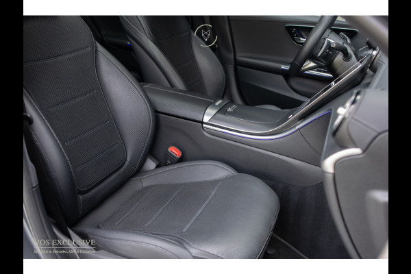Mercedes-Benz C-Klasse Estate 300 d AMG Night|ACC|Keyless|360°|Massage|Stoelkoeling|Mem|Pano|Standkachel|19"|Trekhaak|Digital Light