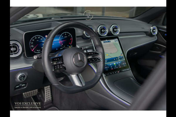 Mercedes-Benz C-Klasse Estate 300 d AMG Night|ACC|Keyless|360°|Massage|Stoelkoeling|Mem|Pano|Standkachel|19"|Trekhaak|Digital Light