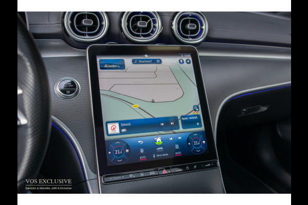 Mercedes-Benz C-Klasse Estate 300 d AMG Night|ACC|Keyless|360°|Massage|Stoelkoeling|Mem|Pano|Standkachel|19"|Trekhaak|Digital Light