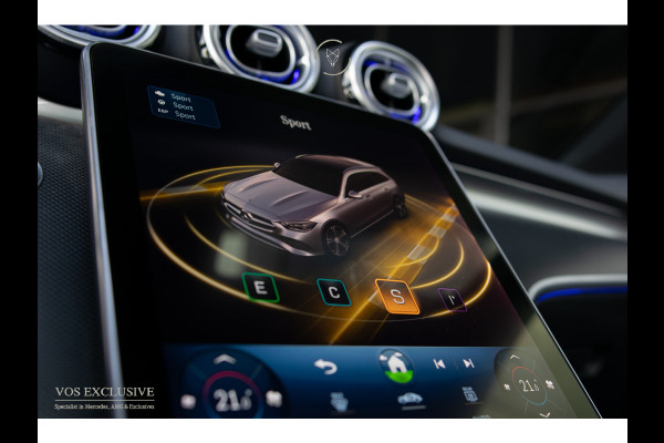 Mercedes-Benz C-Klasse Estate 300 d AMG Night|ACC|Keyless|360°|Massage|Stoelkoeling|Mem|Pano|Standkachel|19"|Trekhaak|Digital Light