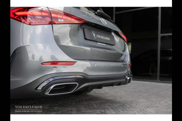 Mercedes-Benz C-Klasse Estate 300 d AMG Night|ACC|Keyless|360°|Massage|Stoelkoeling|Mem|Pano|Standkachel|19"|Trekhaak|Digital Light