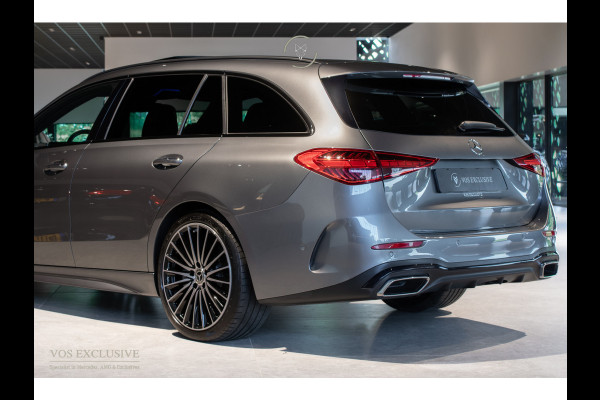 Mercedes-Benz C-Klasse Estate 300 d AMG Night|ACC|Keyless|360°|Massage|Stoelkoeling|Mem|Pano|Standkachel|19"|Trekhaak|Digital Light