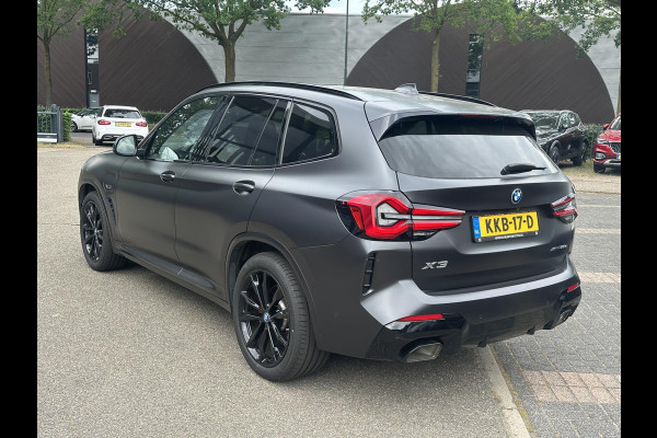 BMW X3 xDrive30e HIGH EXECUTIVE M SPORT | M-TECHNIC SPORTSTOELEN + MEMORY + LEER | ELEKTR. TREKHAAK | 360 CAMERA | HEAD-UP DISPLAY | 20 INCH | AMBI LIGHT | AERODYNAMICA-PAKKET | STOEL- + STUURVERWARMING | DEALER ONDERHOUDEN | RIJKLAAR |