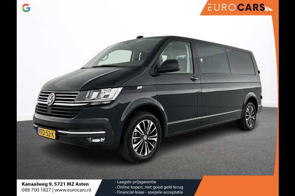 Volkswagen Transporter 2.0 TDI L2H1 Dubbele Cabine Highline Automaat Navigatie Carplay Parkeersensoren Trekhaak Adaptive Cruise control 6-zits