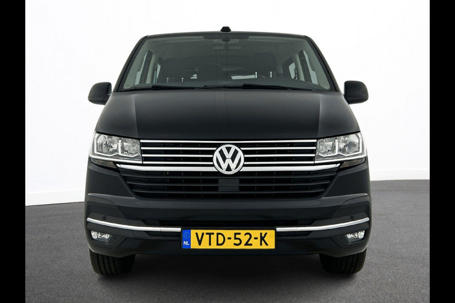 Volkswagen Transporter 2.0 TDI L2H1 Dubbele Cabine Highline Automaat Navigatie Carplay Parkeersensoren Trekhaak Adaptive Cruise control 6-zits