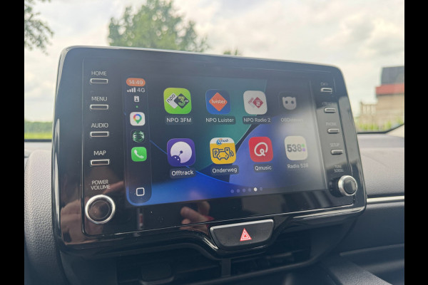 Toyota Yaris 1.5 Hybrid Dynamic CARPLAY / 4-SEIZ. BANDEN / RESERVE WIEL / STOELVERW. / CRUISE / ACHTERUITRIJCAMERA / LMV