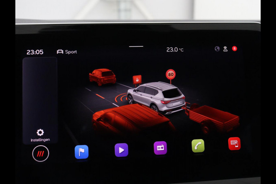 Seat Tarraco 1.4 TSI e-Hybrid PHEV FR | SOH 89,3% | Stoelverwarming | 360 Camera | Trekhaak | Adaptive cruise | Carplay | 20'' | Keyless | Side Assist | Virtual Cockpit | Memory | Full LED | Plug In
