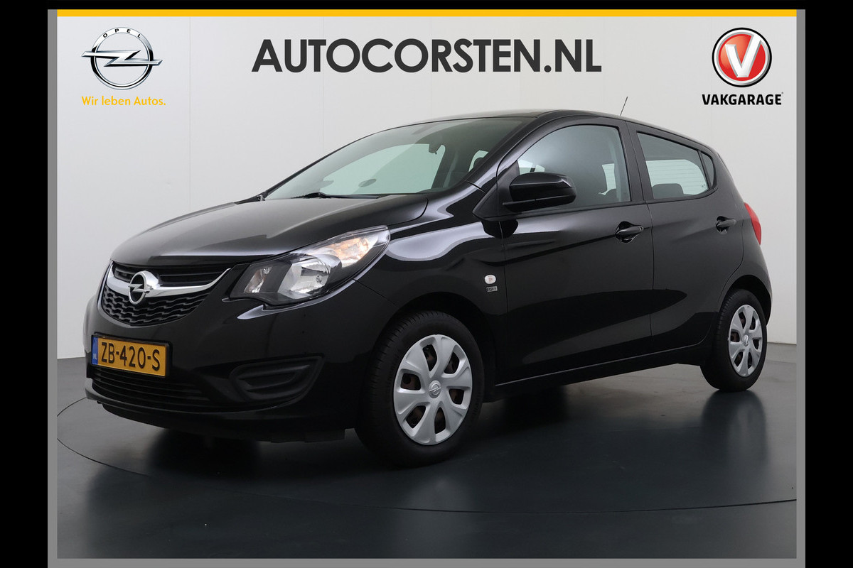 Opel KARL 1.0I 74PK 5Drs Airco Cruise Control Bluetooth Elek.Ramen+Spiegels 120 Jaar Edition Isofix CitySteer Centrale vergrendeling Afstandsbediend Dealeronderhouden 1e Eigenaar Origineel Nederlandse Auto