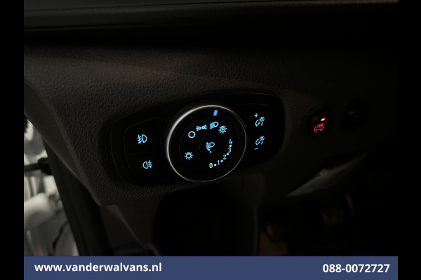 Ford Transit Custom 2.0 TDCI 130pk L2H1 Euro6 Airco | Camera | 2800kg Trekhaak | LED | Android Auto Cruisecontrol, Verwarmde voorruit, Stoelverwarming, Parkeersensoren, Bijrijdersbank