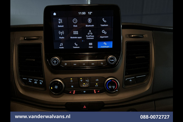 Ford Transit Custom 2.0 TDCI 130pk L2H1 Euro6 Airco | Camera | 2800kg Trekhaak | LED | Android Auto Cruisecontrol, Verwarmde voorruit, Stoelverwarming, Parkeersensoren, Bijrijdersbank