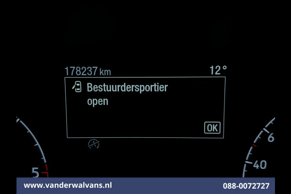 Ford Transit Custom 2.0 TDCI 130pk L2H1 Euro6 Airco | Camera | 2800kg Trekhaak | LED | Android Auto Cruisecontrol, Verwarmde voorruit, Stoelverwarming, Parkeersensoren, Bijrijdersbank
