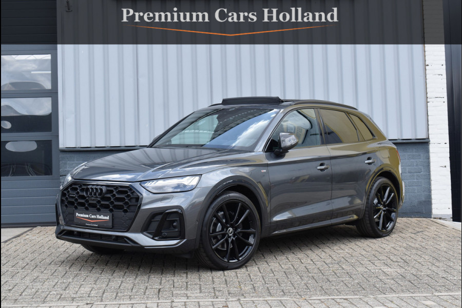 Audi Q5 55 TFSI e S-Line 367 Pk Pano Lucht Carbon Sfeer Oled Keyless Massage 21 Inch