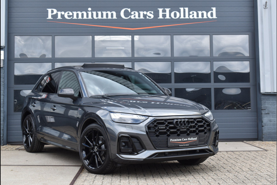 Audi Q5 55 TFSI e S-Line 367 Pk Pano Lucht Carbon Sfeer Oled Keyless Massage 21 Inch