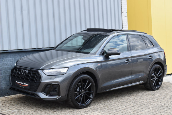 Audi Q5 55 TFSI e S-Line 367 Pk Pano Lucht Carbon Sfeer Oled Keyless Massage 21 Inch