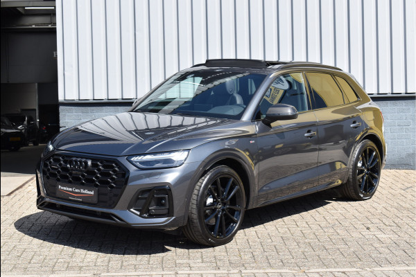 Audi Q5 55 TFSI e S-Line 367 Pk Pano Lucht Carbon Sfeer Oled Keyless Massage 21 Inch