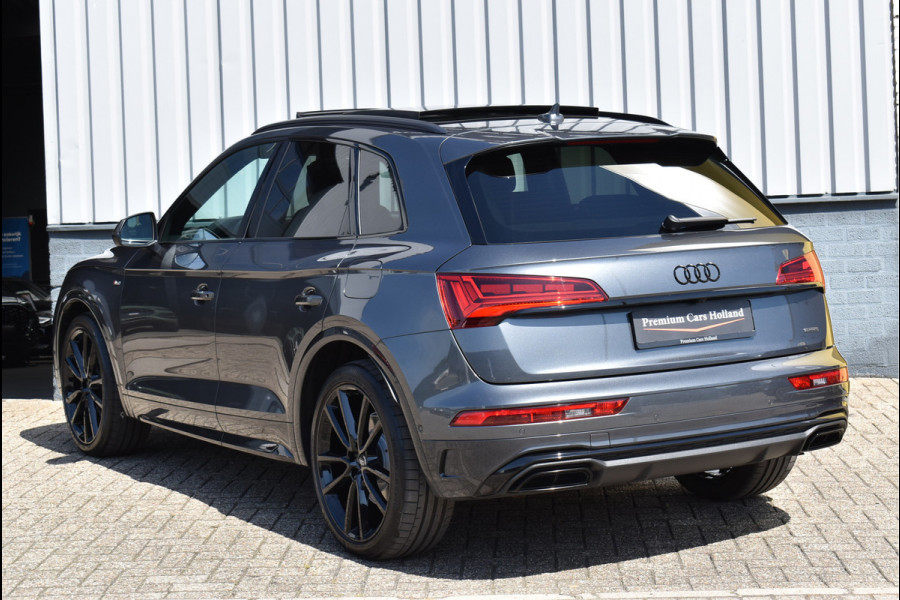 Audi Q5 55 TFSI e S-Line 367 Pk Pano Lucht Carbon Sfeer Oled Keyless Massage 21 Inch