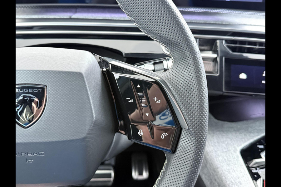 Peugeot E-5008 GT 73 kWh SOH 95%| 7 PERSOONS | COMPLEET UITGEVOERD| STOEL VENTILATIE |WARMTEPOMP| ADAPTIEVE CRUISE CONTROL | 360° CAMERA | ACHTERBANK VERWARMD |STOEL+ STUURVERWARMING| MEMORY STOEL MET MASSAGE| DODE HOEK SENSOR| ELEKTRISCHE ACHTERKLEP