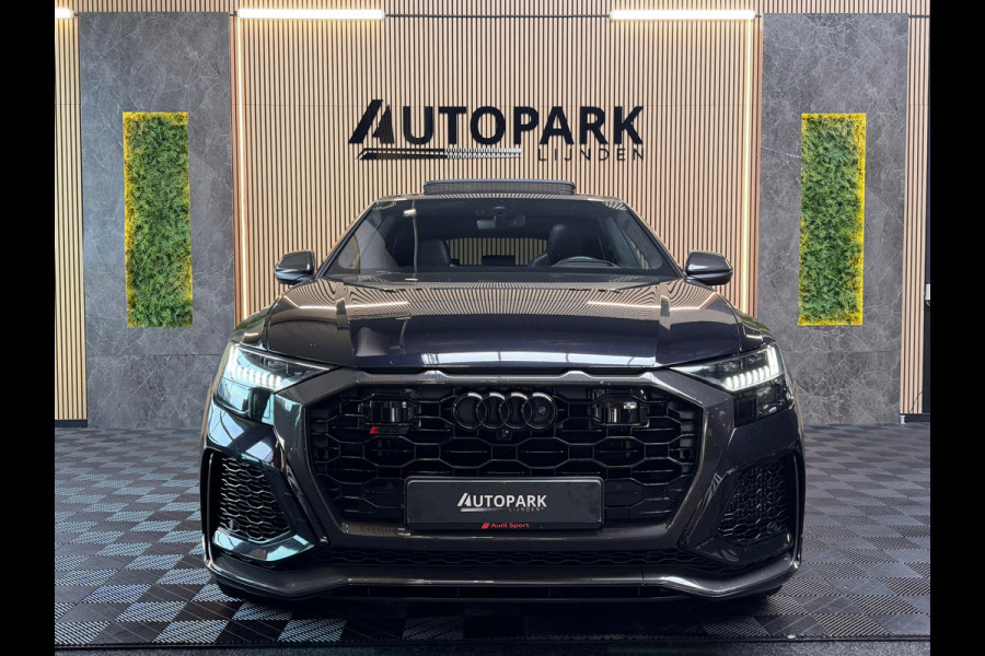 Audi RSQ8 4.0 TFSI RS Q8 quattro PANO|CARBON|KERAMISCH|B&O|MASSAGE|SOFTCLOSE|360CAM|MEMORY|KEYLESS|DEALER ONDERHOUDEN|600PK|BOMVOL