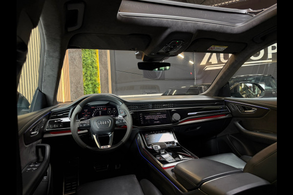 Audi RSQ8 4.0 TFSI RS Q8 quattro PANO|CARBON|KERAMISCH|B&O|MASSAGE|SOFTCLOSE|360CAM|MEMORY|KEYLESS|DEALER ONDERHOUDEN|600PK|BOMVOL