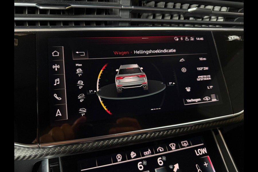 Audi RSQ8 4.0 TFSI RS Q8 quattro PANO|CARBON|KERAMISCH|B&O|MASSAGE|SOFTCLOSE|360CAM|MEMORY|KEYLESS|DEALER ONDERHOUDEN|600PK|BOMVOL