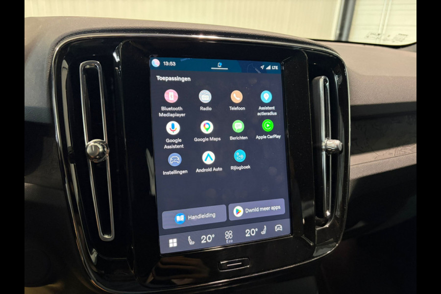 Volvo XC40 Aut. Recharge Extented Range 82kWh Model2024 SOH 90% Luxe Interieur Parkeercamera 252pk