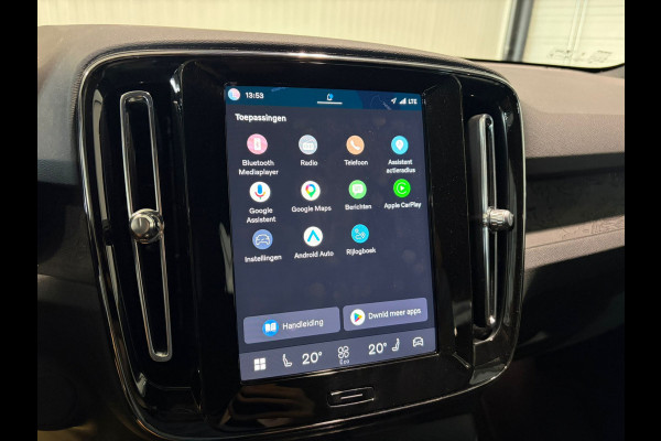 Volvo XC40 Aut. Recharge Extented Range 82kWh Model2024 SOH 90% Luxe Interieur Parkeercamera 252pk