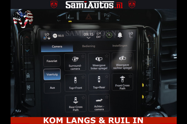 Dodge Ram HULK 5.7 V8 402PK | LIMITED EDITION | HUD | LUCHTVERING | BLACK ON BLACK | STRIPING | WIDE BODY | BREDE WIELEN | BOM VOL CREW CAB DUBBELE CAINE 5 PERSOONS UITVOERING | TOP STAAT |