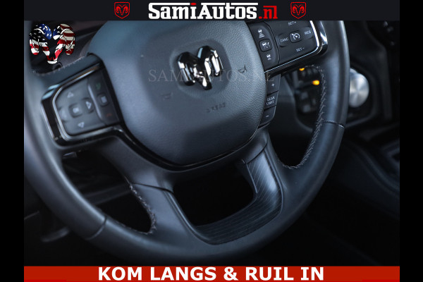Dodge Ram HULK 5.7 V8 402PK | LIMITED EDITION | HUD | LUCHTVERING | BLACK ON BLACK | STRIPING | WIDE BODY | BREDE WIELEN | BOM VOL CREW CAB DUBBELE CAINE 5 PERSOONS UITVOERING | TOP STAAT |