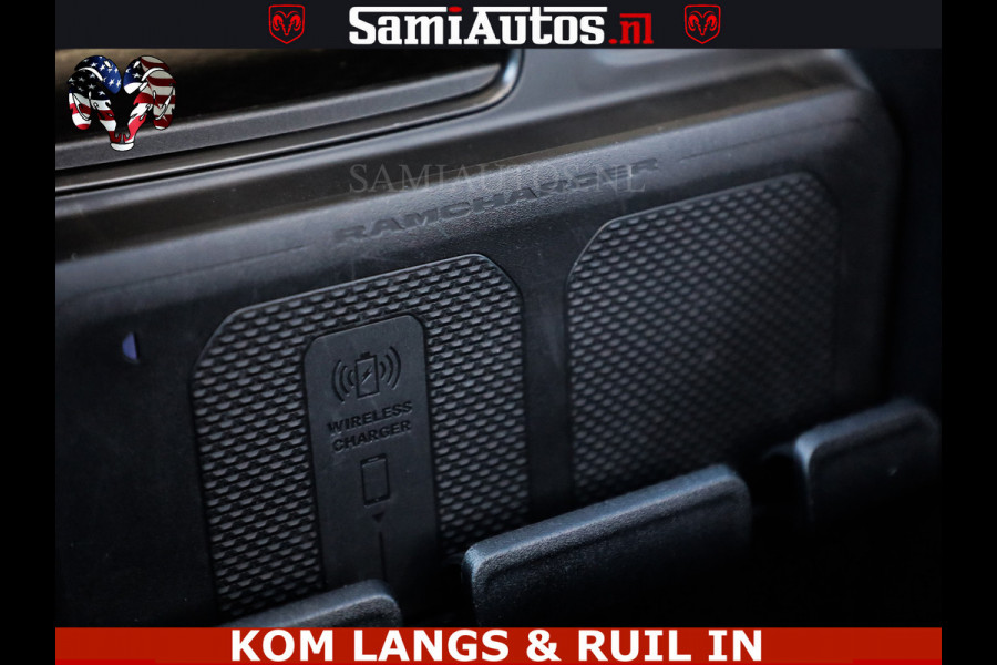 Dodge Ram HULK 5.7 V8 402PK | LIMITED EDITION | HUD | LUCHTVERING | BLACK ON BLACK | STRIPING | WIDE BODY | BREDE WIELEN | BOM VOL CREW CAB DUBBELE CAINE 5 PERSOONS UITVOERING | TOP STAAT |