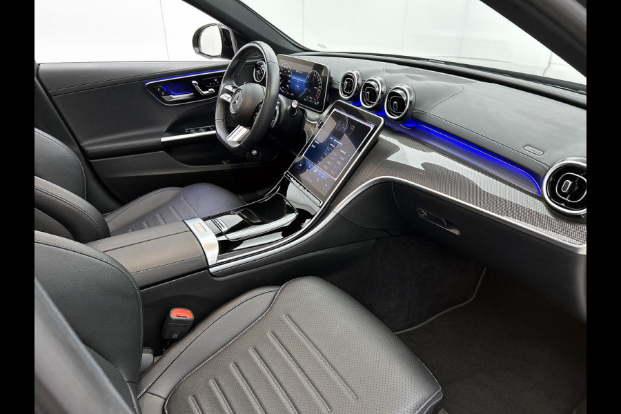 Mercedes-Benz C-Klasse Estate 300 e AMG Lichtmetalen velgen | Parking support | Navigatie | camera achter | Inclusief 24 maanden MB Certified garantie voor Europa.