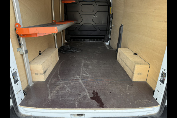 Ford E-Transit 68kWh 184PK L3H3 Pakketinrichting 334km WLTP 96,2% (SOH) BEV Snelladen 360º Camera Cruise control Climate control Carplay Navigatie Laadkabel Parkeersensoren v+a