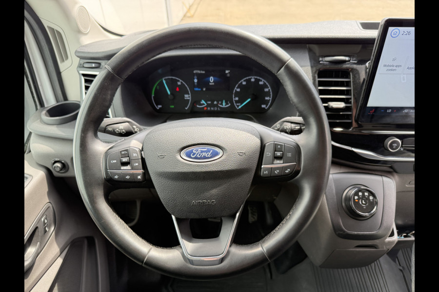Ford E-Transit 68kWh 184PK L3H3 Pakketinrichting 334km WLTP 96,2% (SOH) BEV Snelladen 360º Camera Cruise control Climate control Carplay Navigatie Laadkabel Parkeersensoren v+a