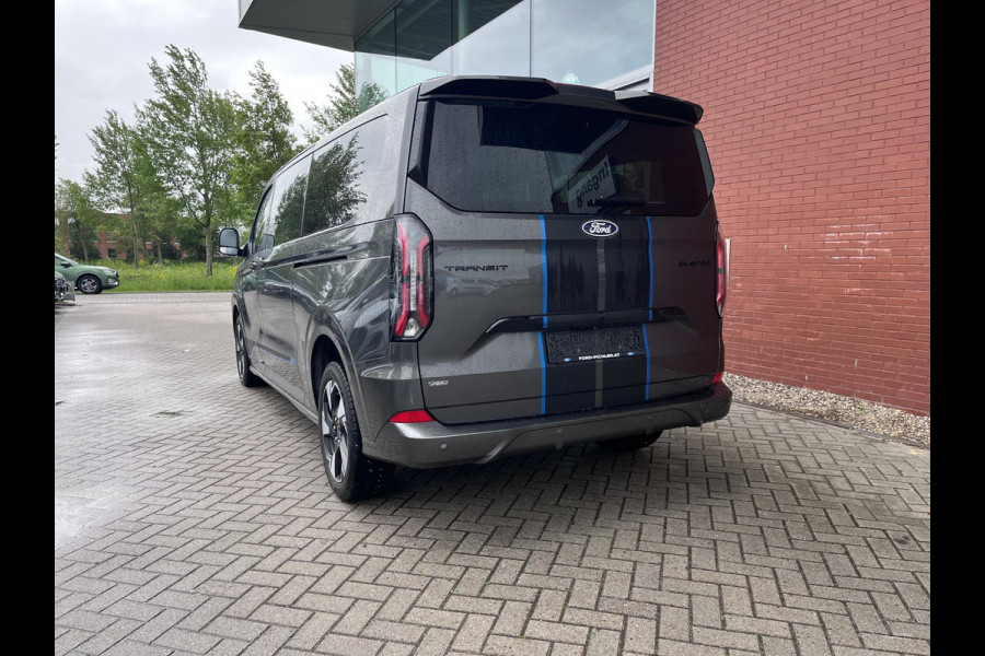 Ford Transit Custom 320 2.5 PHEV L2H1 Sport DC 233pk Incl BTW en BPM | Dubbele Cabine | Stoelverwarming | Achteruitrijcamera | Achterklep