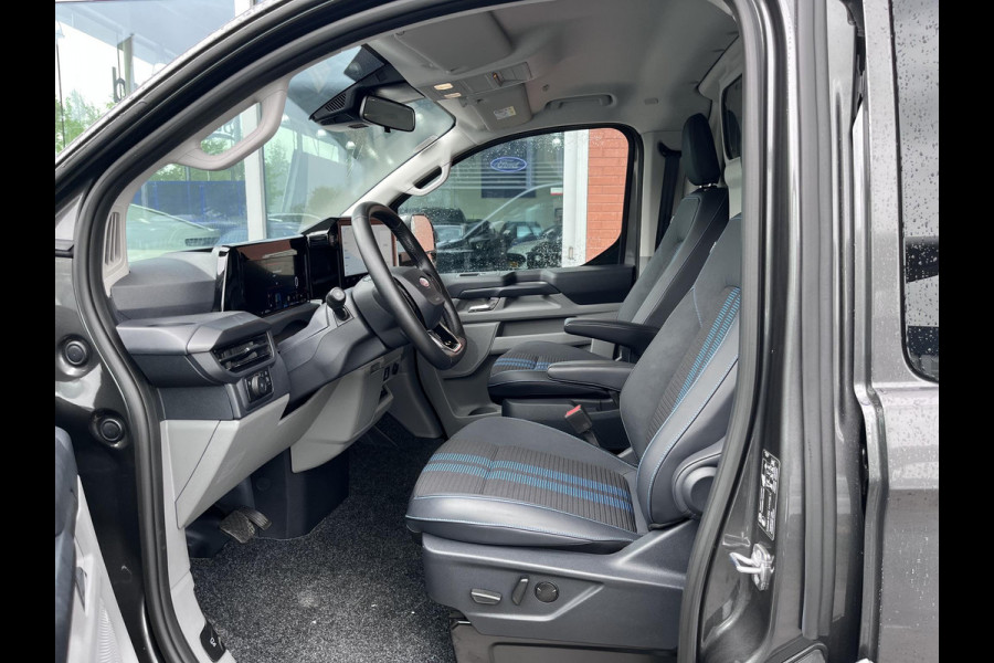 Ford Transit Custom 320 2.5 PHEV L2H1 Sport DC 233pk Incl BTW en BPM | Dubbele Cabine | Stoelverwarming | Achteruitrijcamera | Achterklep